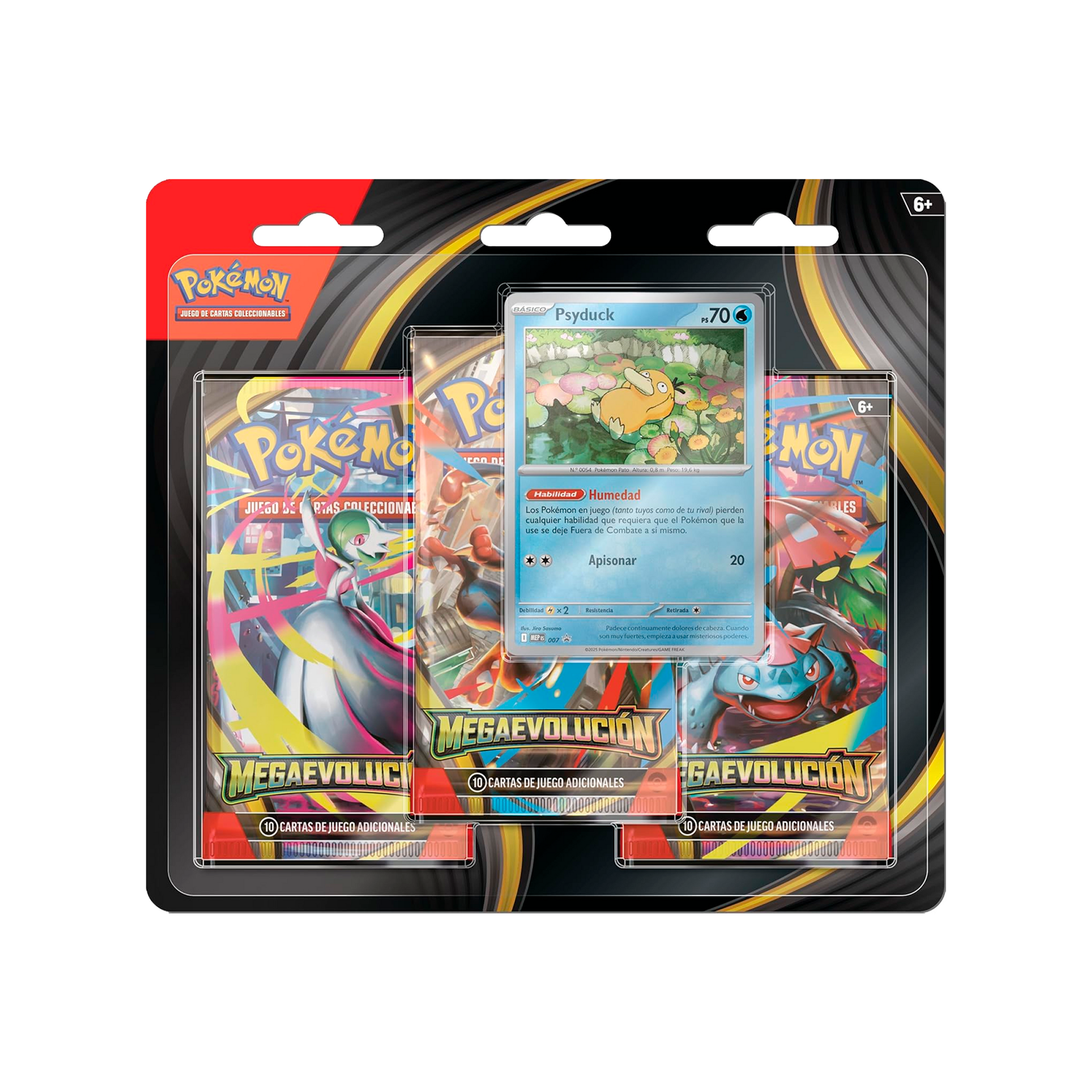 Blíster 3 sobres Mega Evolución