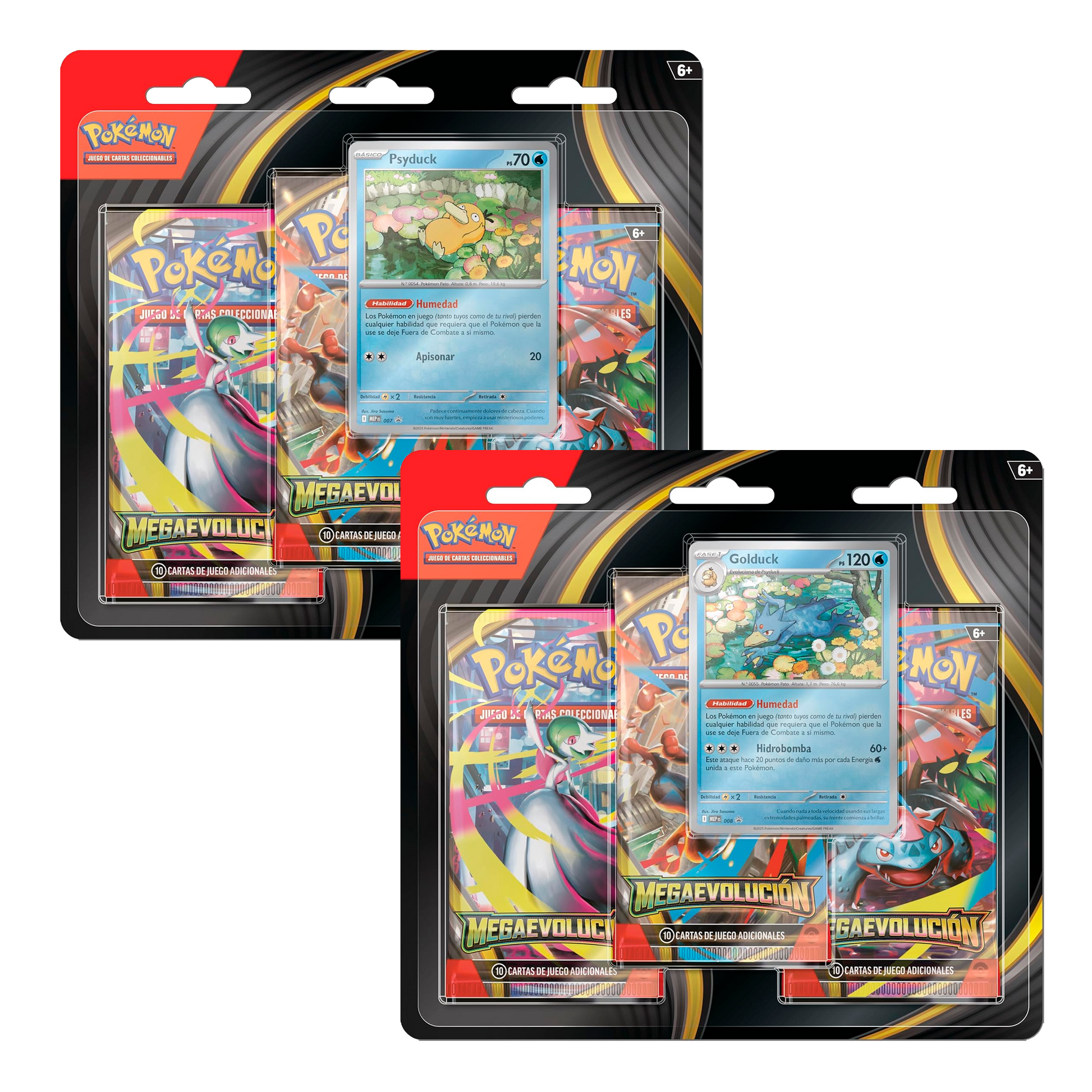 Blíster 3 sobres Mega Evolución