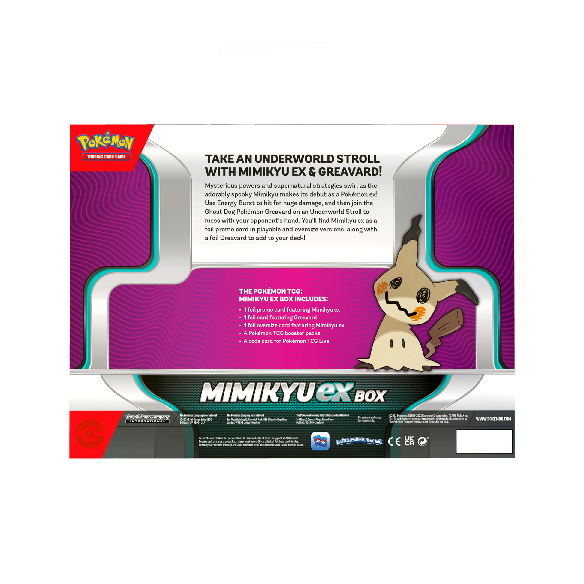 Caja Colección Mimikyu EX (4 sobres)
