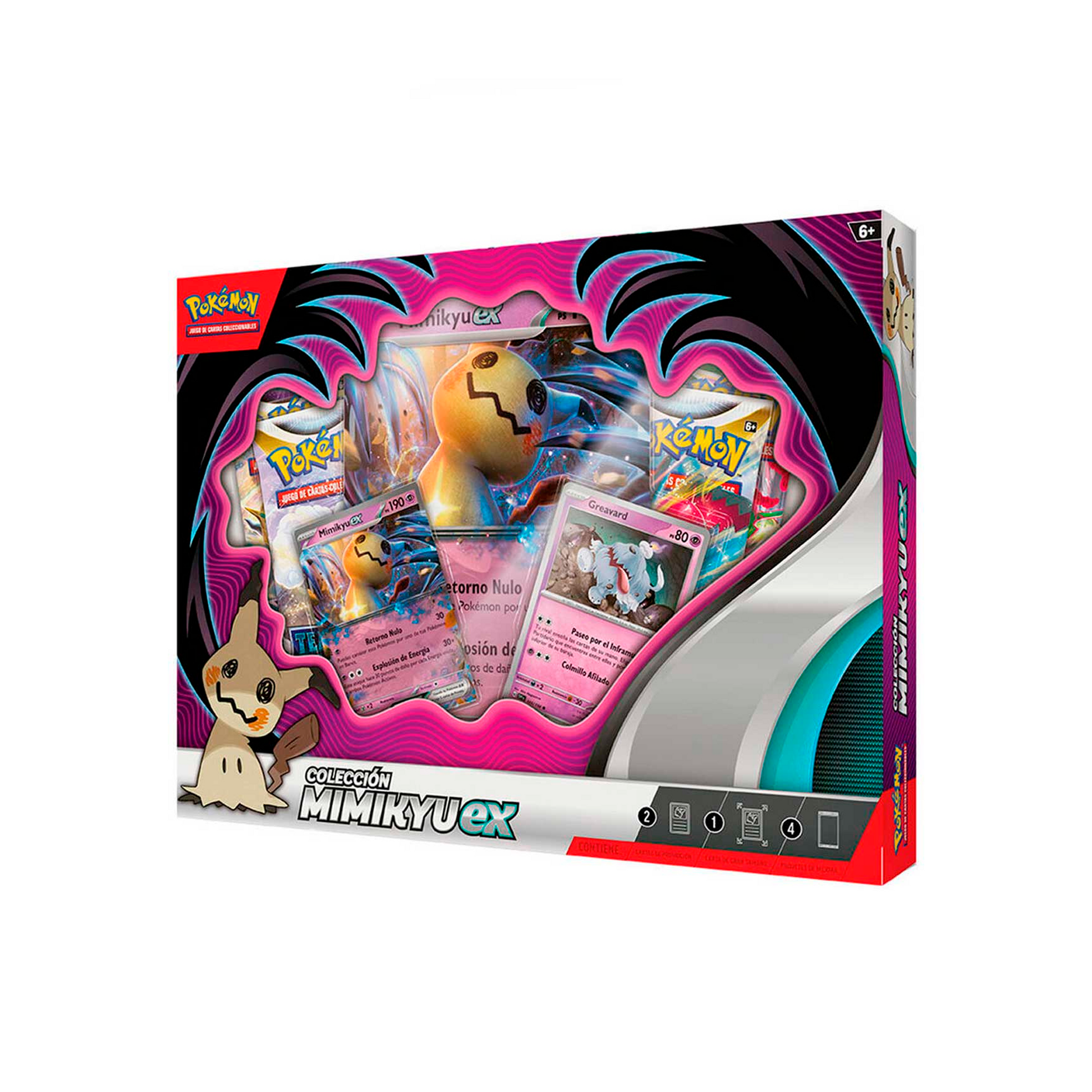 Caja Colección Mimikyu EX (4 sobres)
