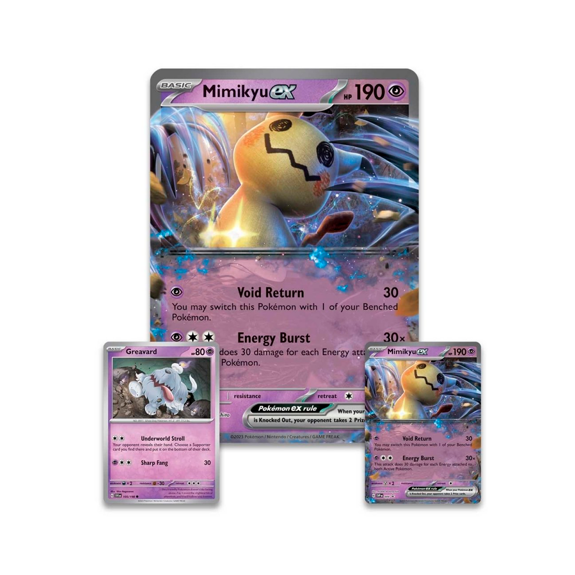Caja Colección Mimikyu EX (4 sobres)