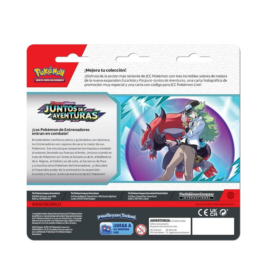 Blister 3 sobres Juntos de Aventuras