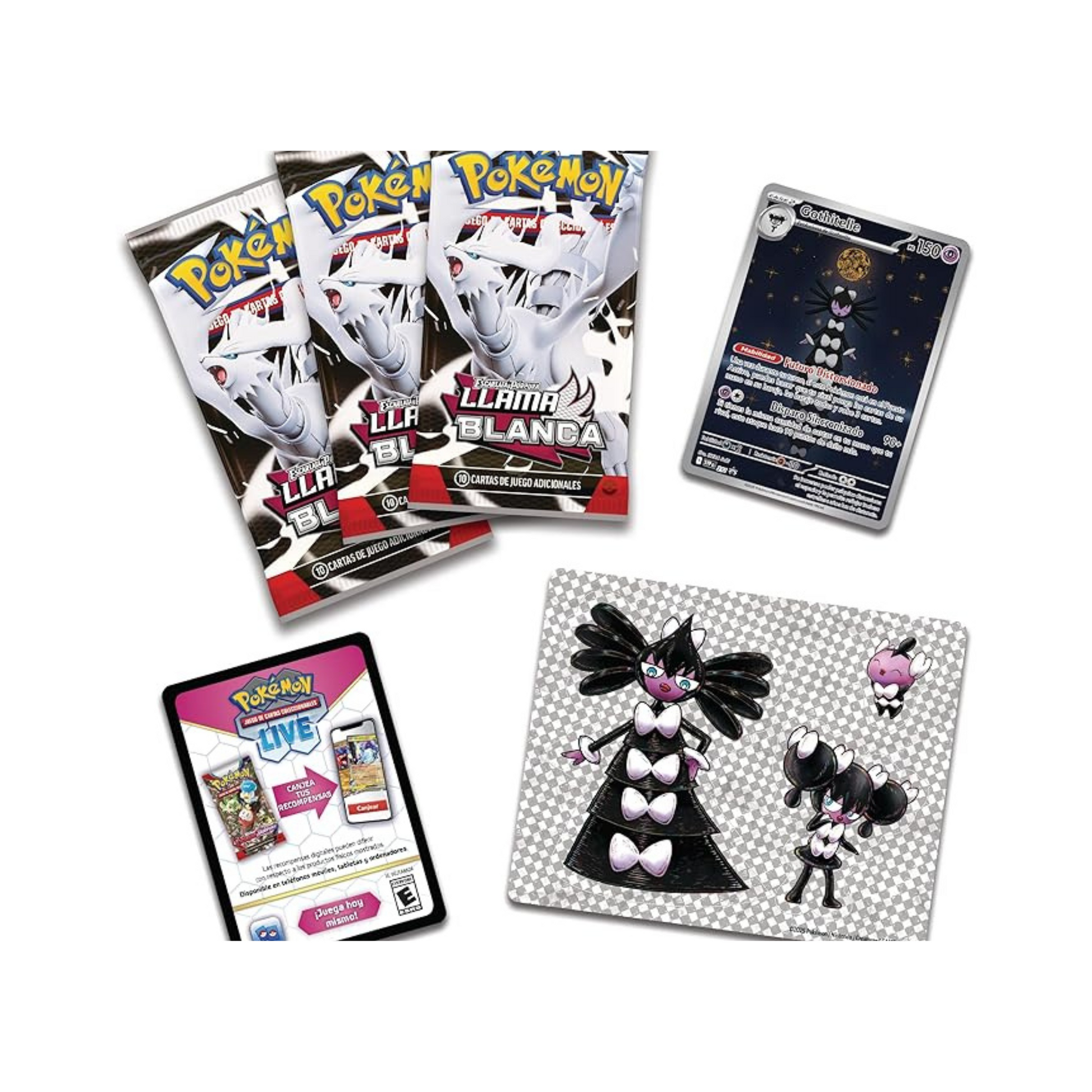 Blister Llama Blanca Gothitelle