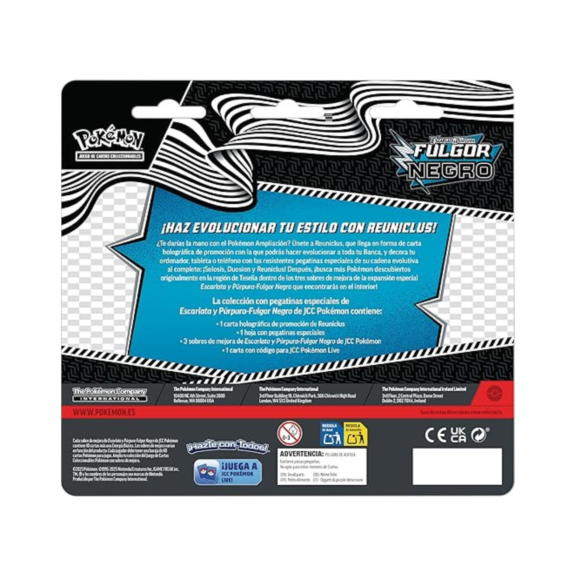 Blister Fulgor Negro Reuniclus