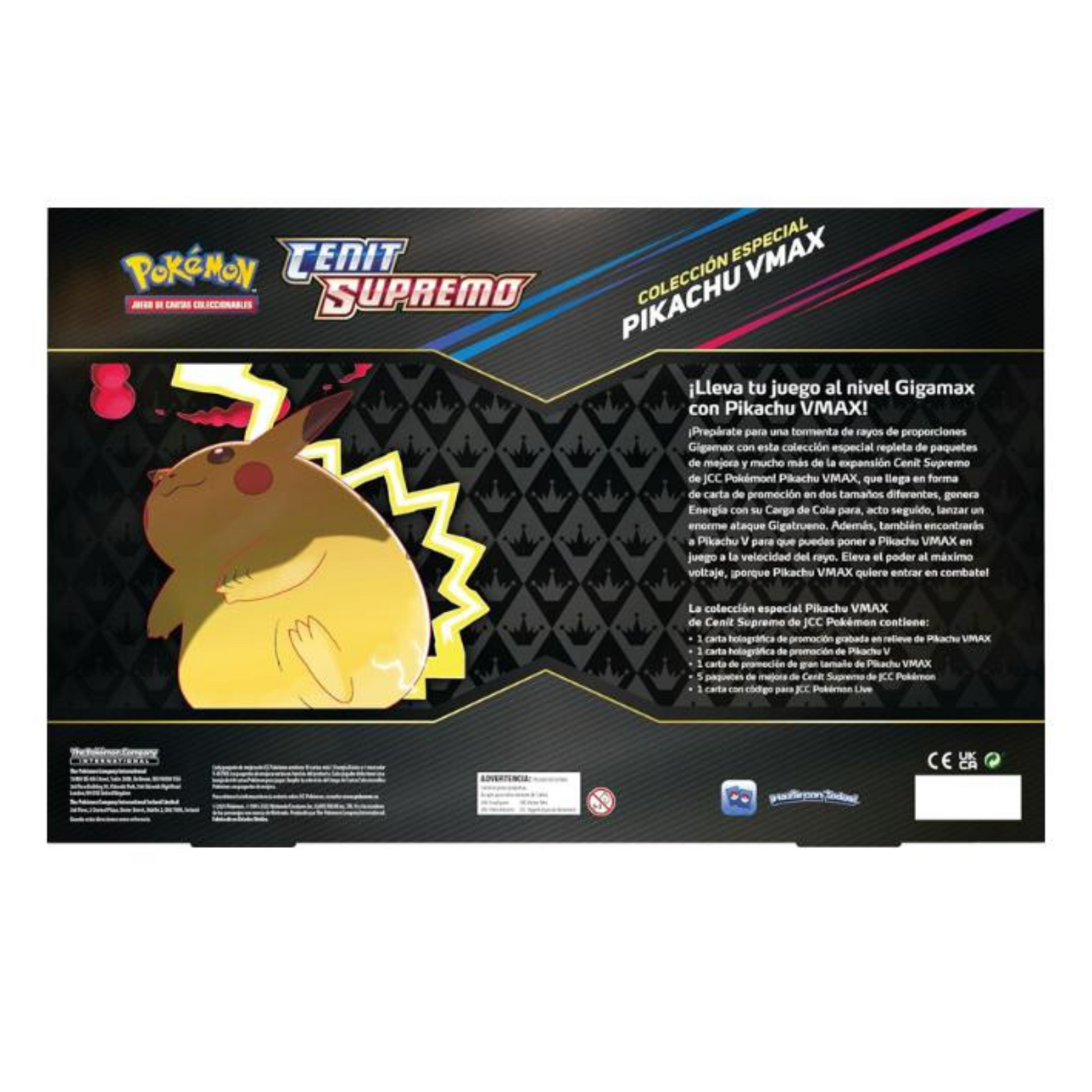 Caja Cenit Supremo Pikachu VMax
