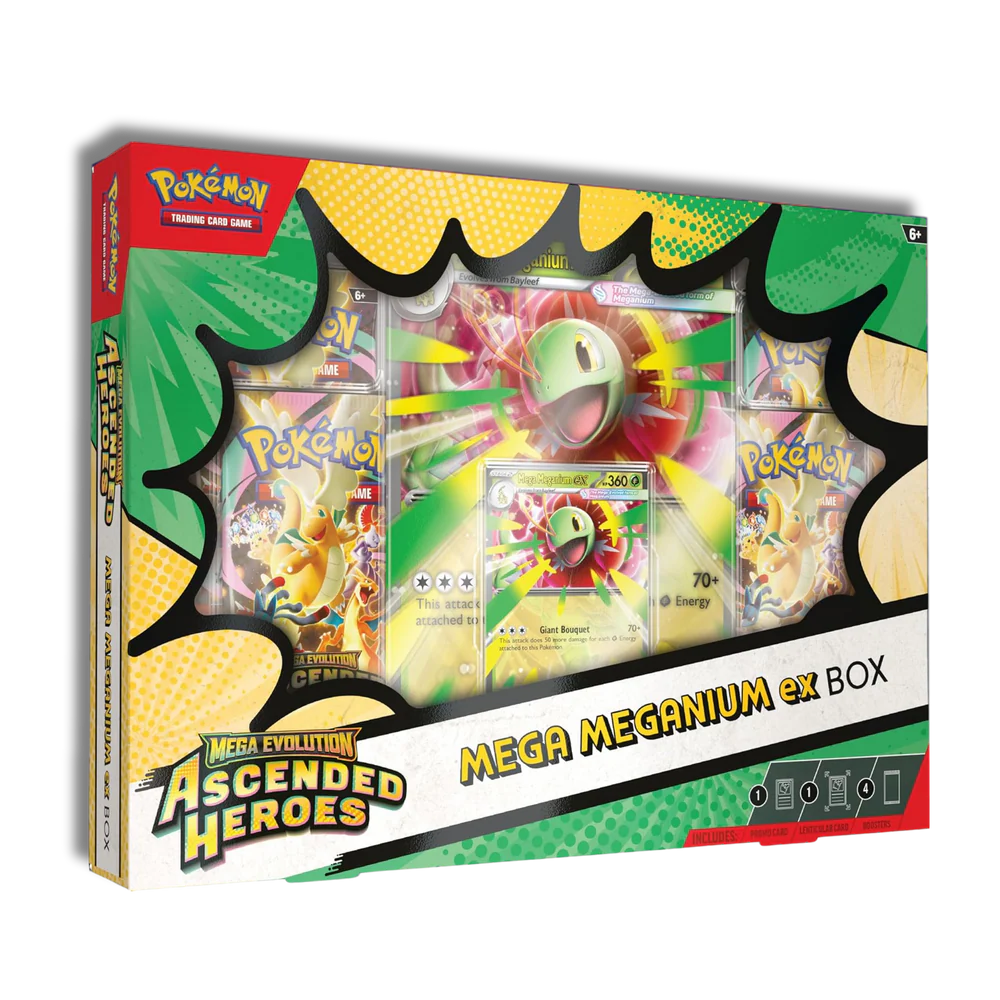 Caja Colección Héroes Ascendentes Mega Ex