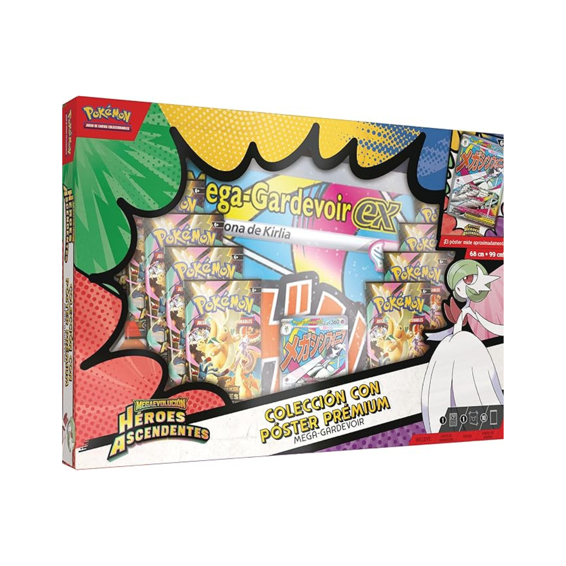 Poster Collection Mega Gardevoir Héroes Ascendentes