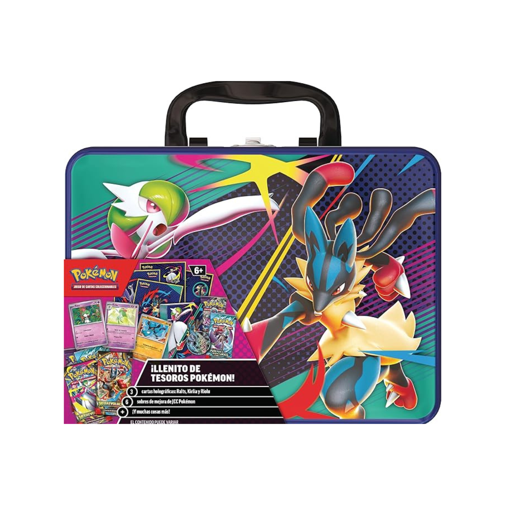 Maletín de coleccionista Mega-Gardevoir y Mega Lucario