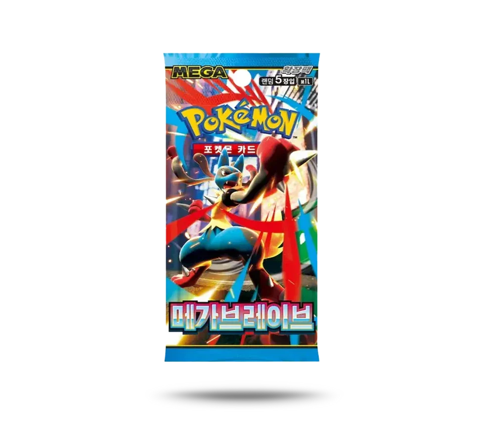 Booster Box 30 sobres Mega Brave KR
