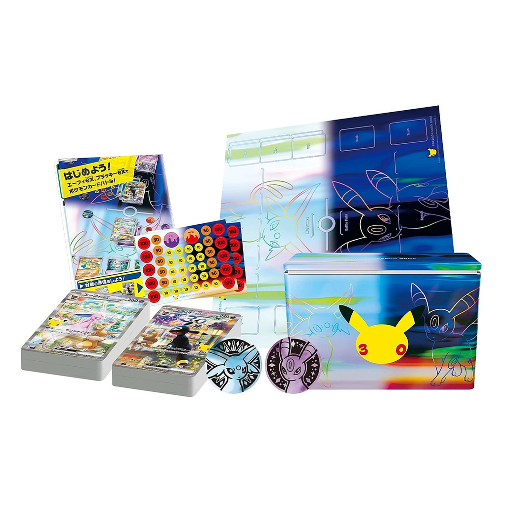 Premium Deck Set - Espeon & Umbreon - 30 Aniversario JP