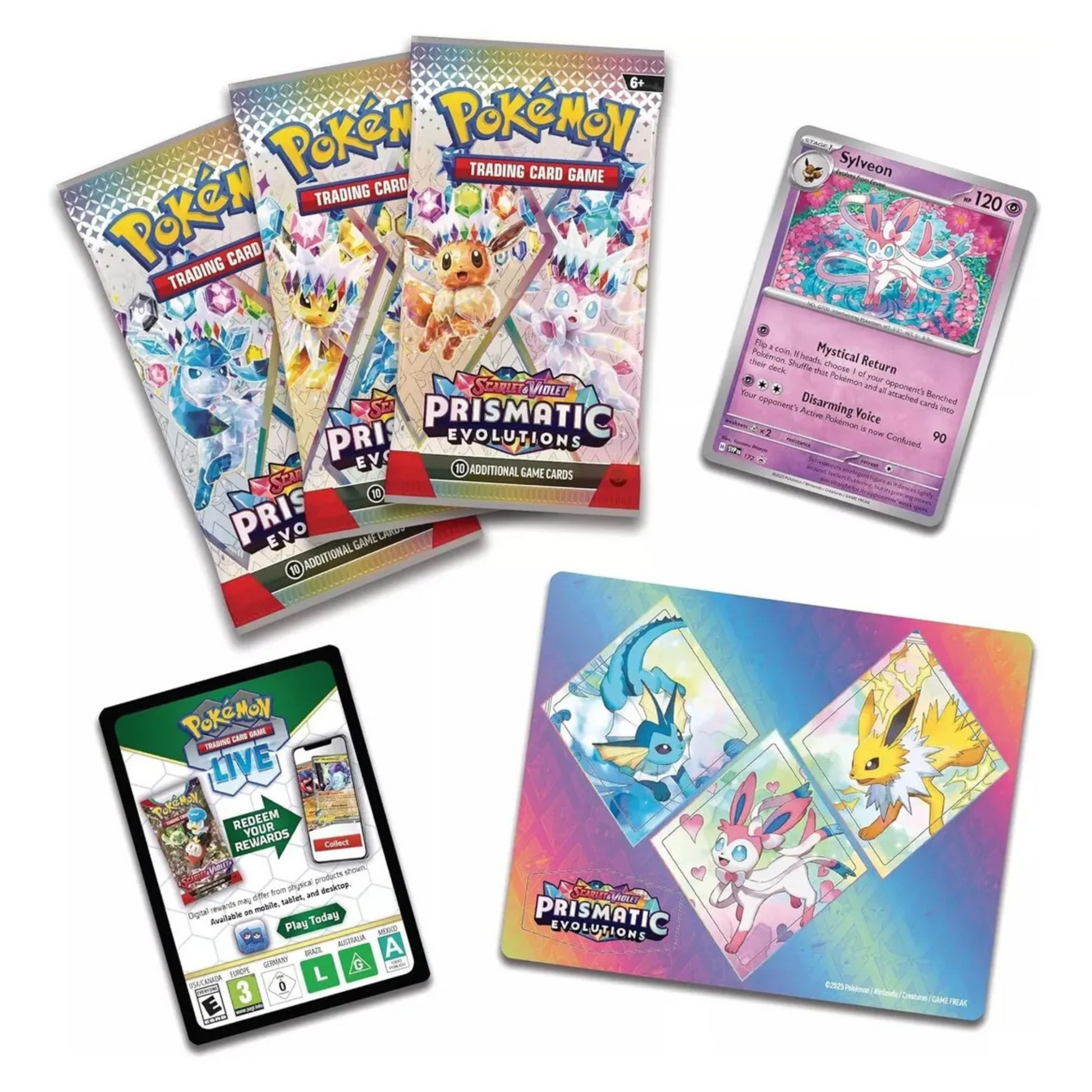 Tech Sticker Evoluciones Prismaticas
