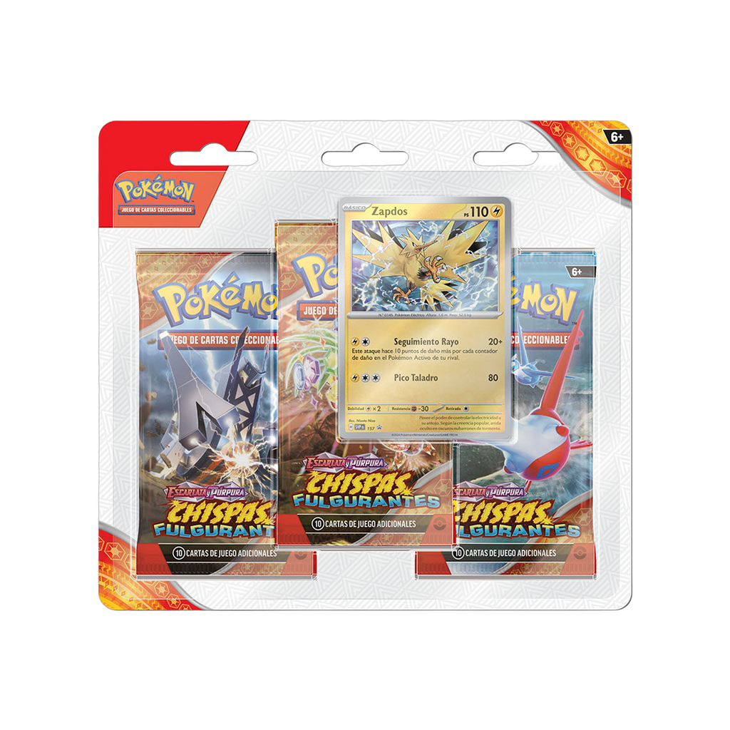 Blíster 3 sobres Chispas Fulgurantes