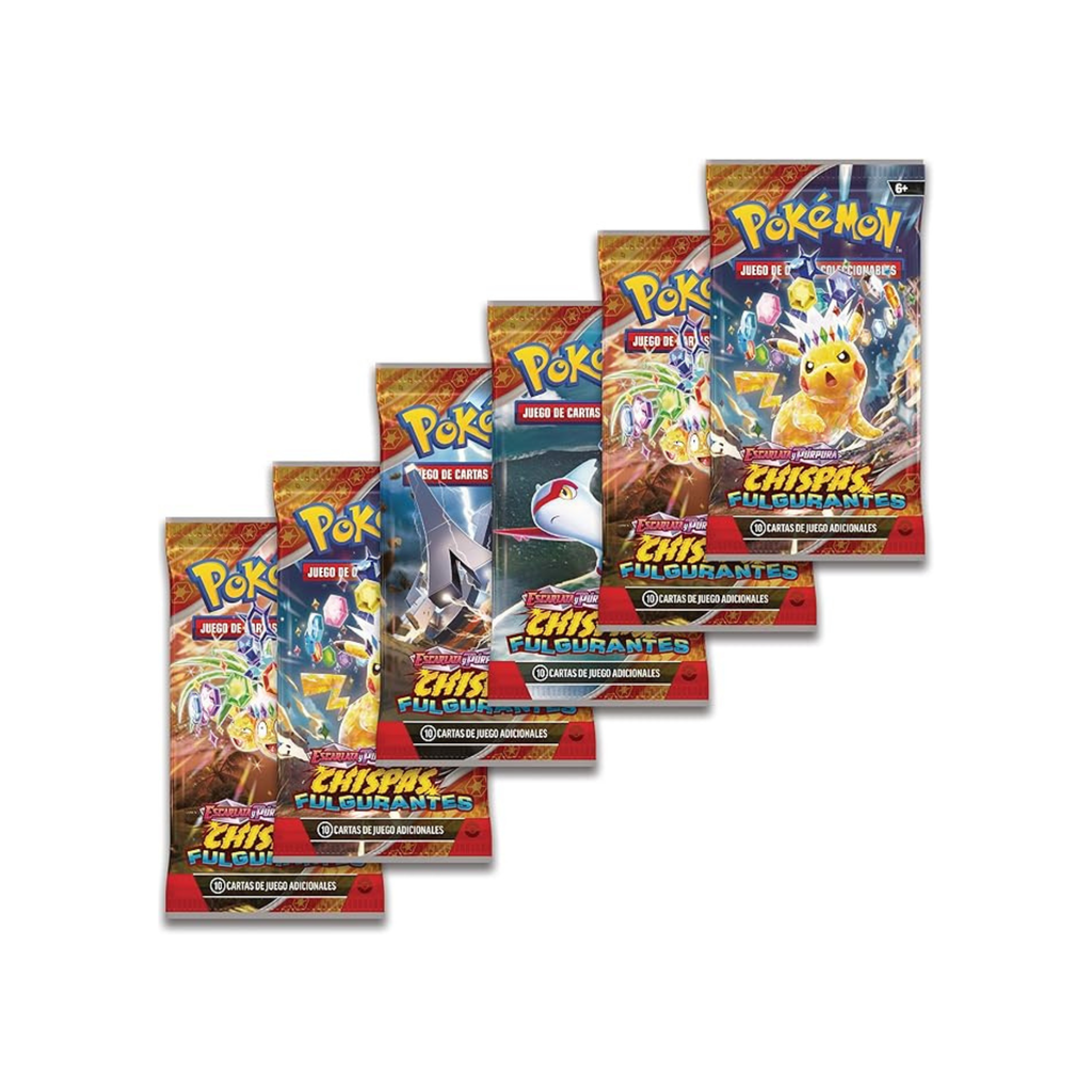 Bundle 6 sobres Chispas Fulgurantes