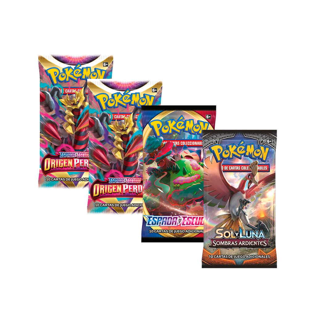 Caja Colección Deoxys VMax y V-Astro (4 sobres)