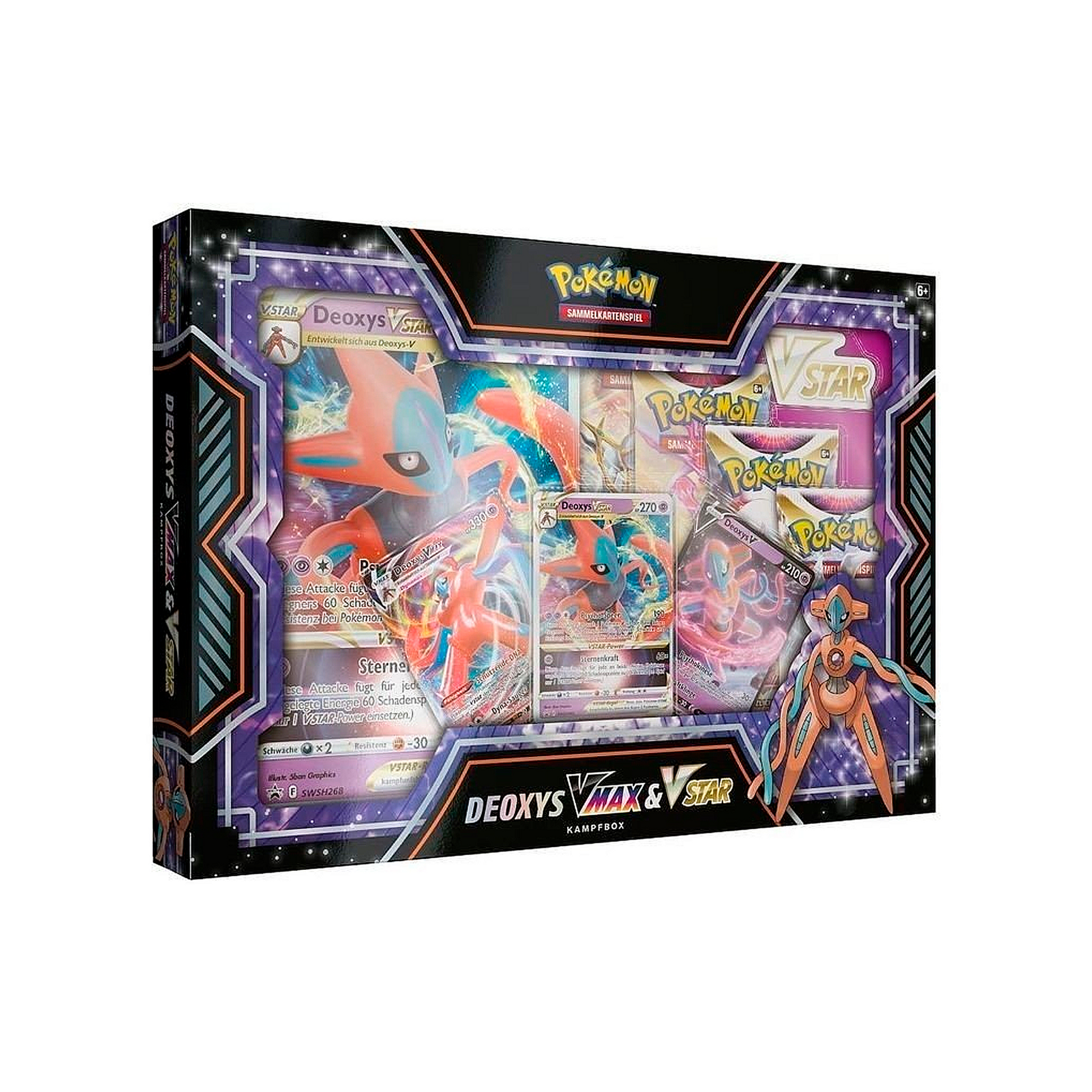 Caja Colección Deoxys VMax y V-Astro (4 sobres) 🇪🇸