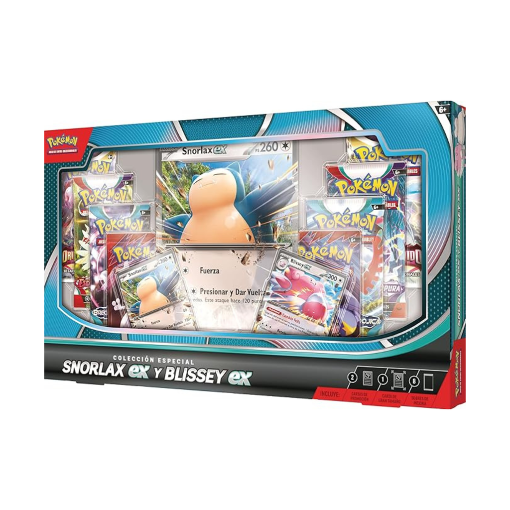 Caja Colección Snorlax EX y Blissey EX
