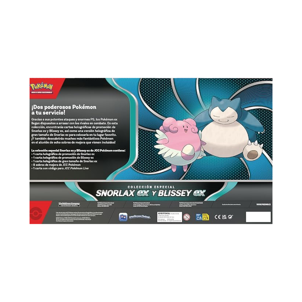 Caja Colección Snorlax EX y Blissey EX