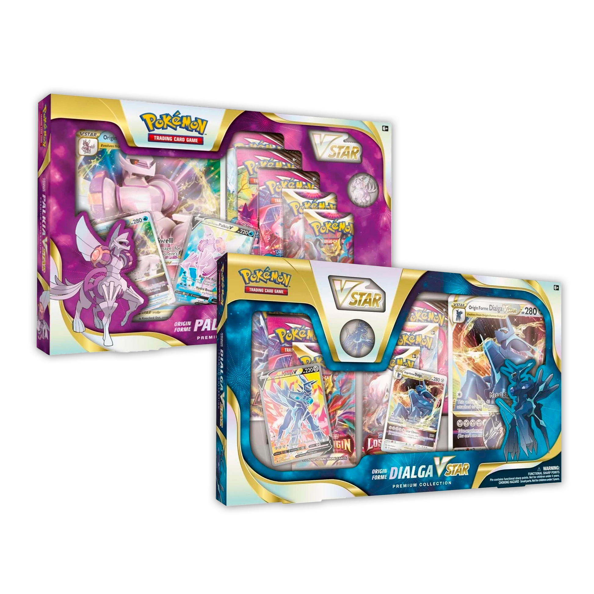 Caja Premium Collection Dialga / Palkia V STAR