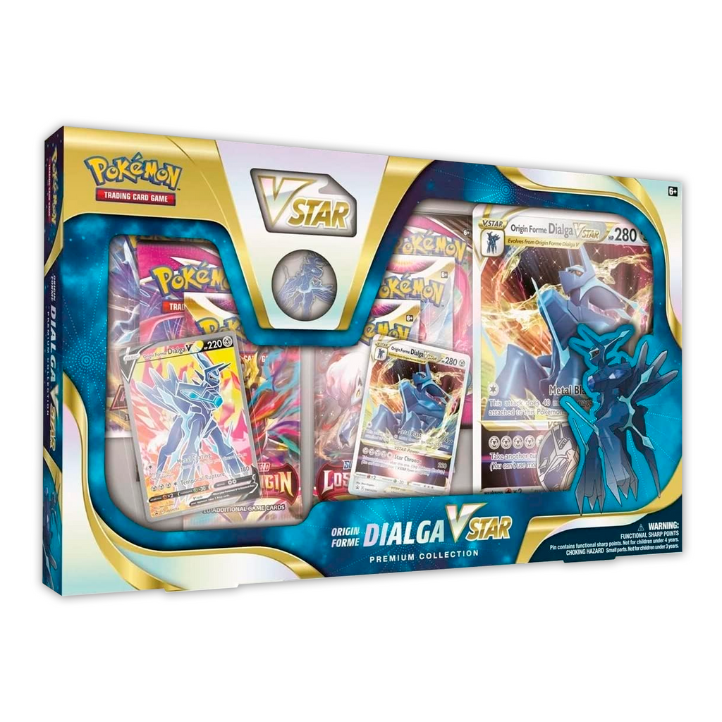 Caja Premium Collection Dialga / Palkia V STAR
