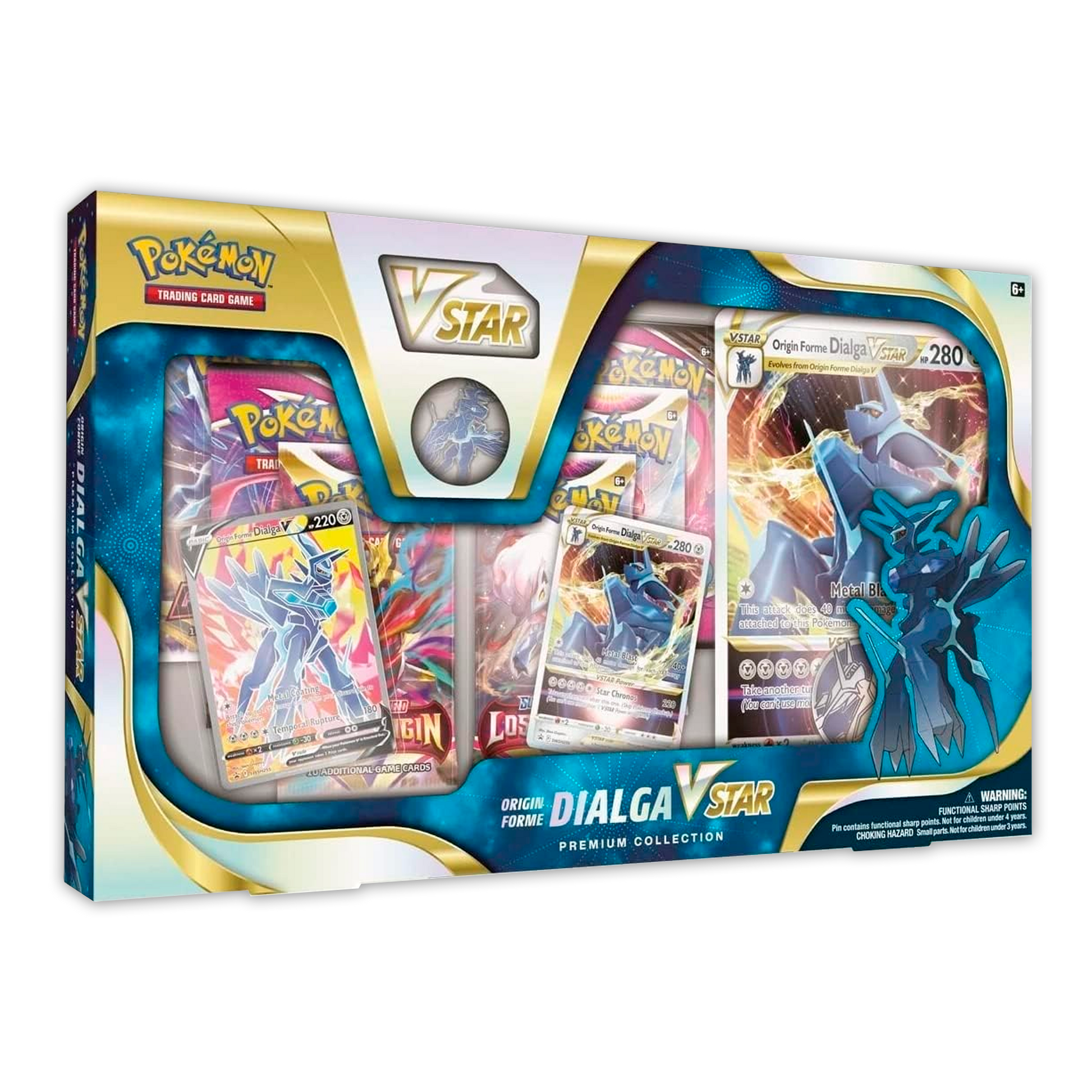 Caja Premium Collection Dialga / Palkia V STAR